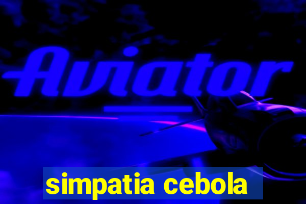 simpatia cebola